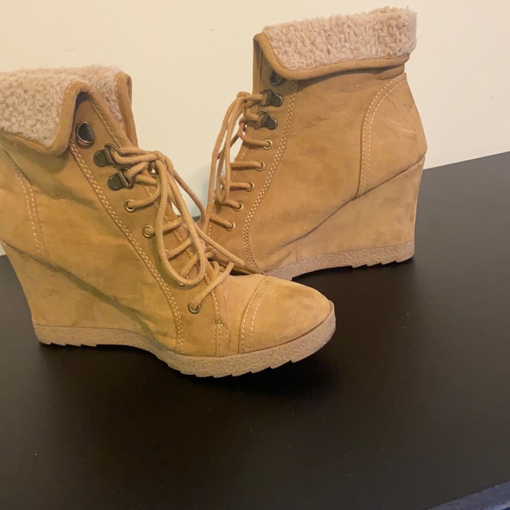 Cozy ankle booties